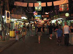 Walking street Pattaya at night