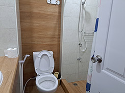 Brand new shower