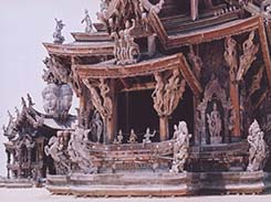Sanctuary of Truth wooden temple